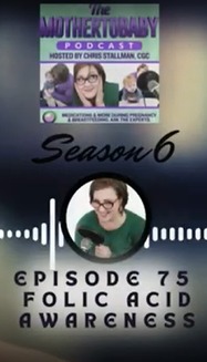 Folic acid podcast recording screenshot