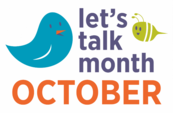 Let's Talk Month logo