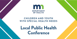CYSHN Local Public Health Conference banner