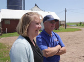 farmer and daughter