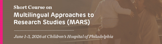 2026 Short Course on Multilingual Approaches to Research Studies (MARS)