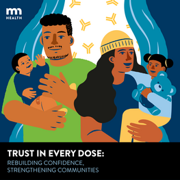 Immunization Conference flyer: Trust in every dose