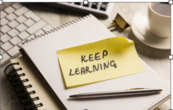 keep learning words on notebook