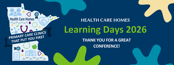 Health Care Homes Learning Days 2026 banner