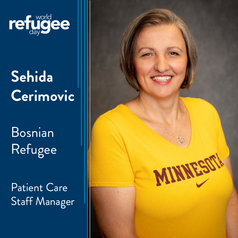 Sehida Cerimovic, Patient Care Staff Manager, Community University Health Care Center