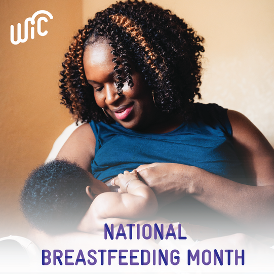 mom breastfeeding infant 