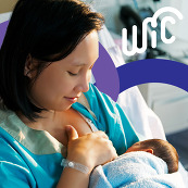 mom breastfeeding baby