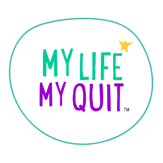 My Life, My Quit logo