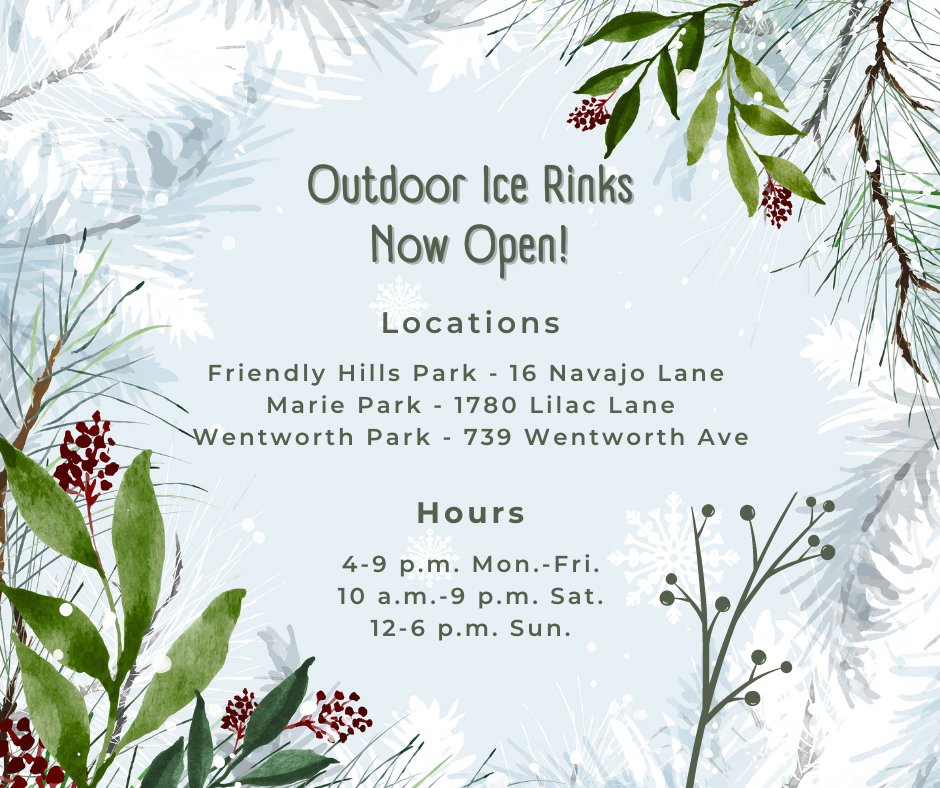 Outdoor Rinks Open