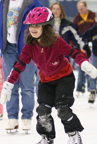 Kid skating