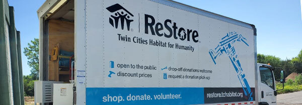 Habitat Restore truck