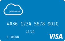 121 benefit debit card