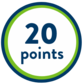 20 points