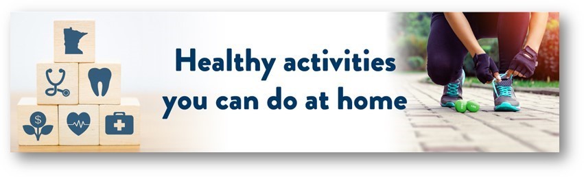 Healthy activities you can do at home