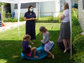 LG with family child care provider