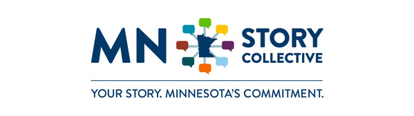 MN StoryCollective Logo - Your Story. Minnesota's Commitment. 
