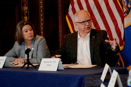 Governor Walz at the Roundtable
