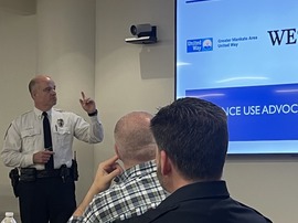 Matt DuRose at the March 2024 Law Enforcement Opioid Summit