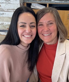 Beth Elstad and Brandy Brink