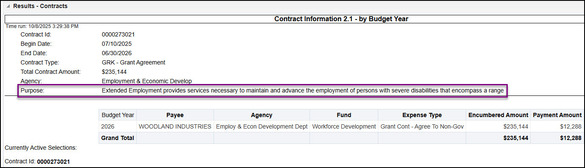 Statement of Purpose on Contracts in Transparency MN