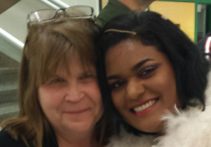 Shelia Cunningham and daughter