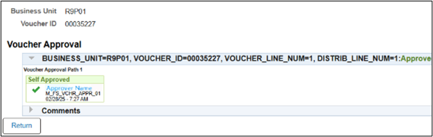 Approval workflow graphic