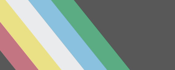 Disability Pride logo featuring a rainbow