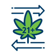 Enter cannabis market icon