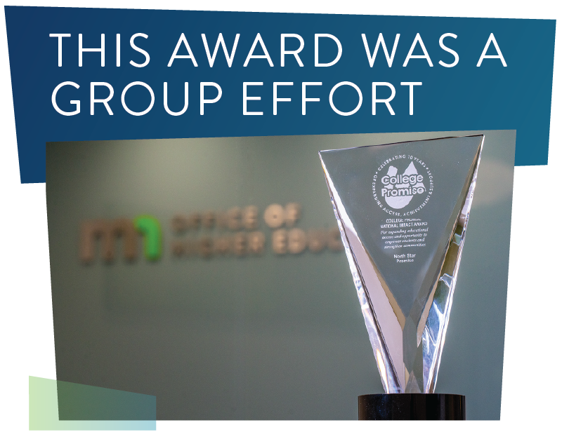 This award was a group effort.