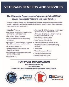 Veterans Benefits and Services Poster