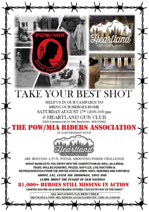 POW MIA Event Poster