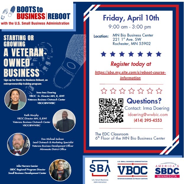 Flyer from the Small Business Administration