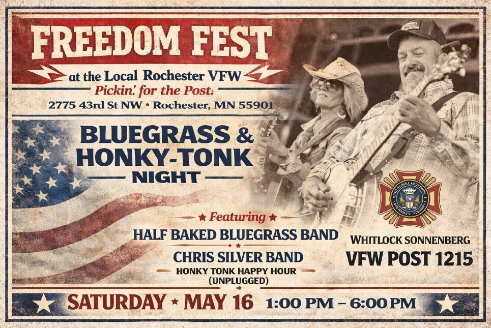 Flyer for VFW Freedom Fest