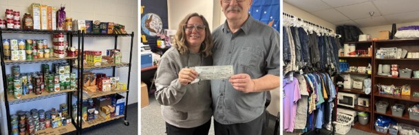 Pictures of MACV's Veterans Pantry