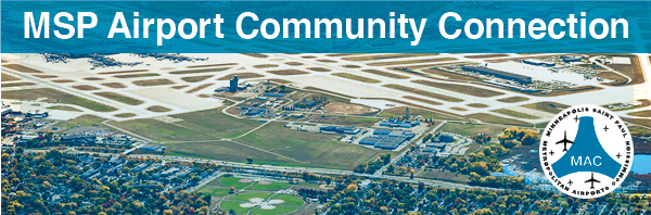 MSP Airport Community Connections Header