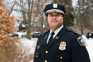 Metro Transit Police Chief Eddie Frizell