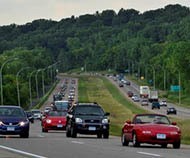 Cars on Hwy 61