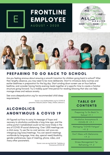 Sand Creek newsletter front