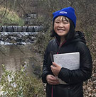 Council intern Sara Gong