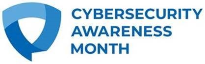 Cybersecurity month logo