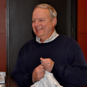 Tom Caswell at his retirement in May 2012.