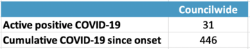 Councilwide positive cases 2-11-21