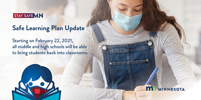 Safe Learning Plan updates graphic