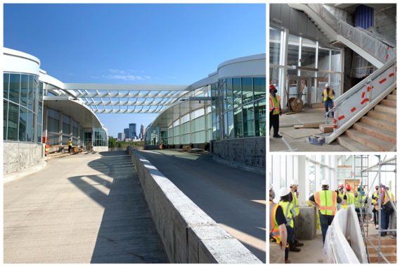 The I-35W & Lake Street Station.