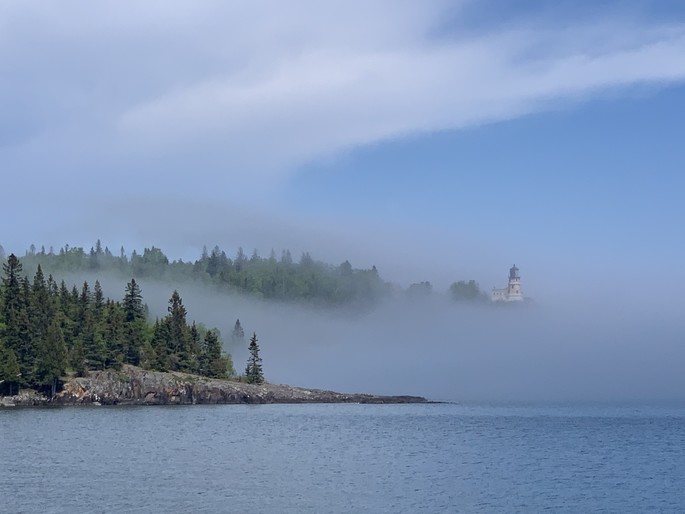 Split Rock Lighthouse by Linda Jones