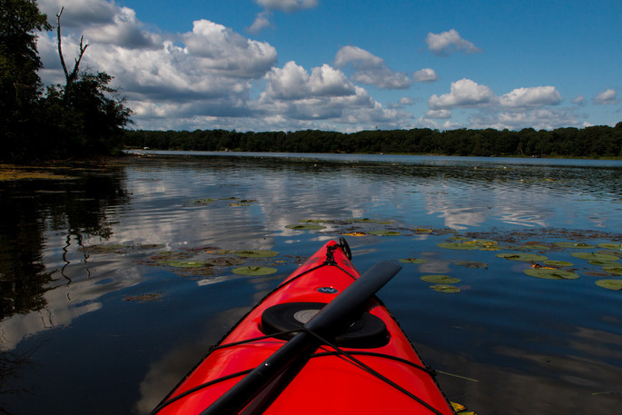 Kayak on Duck Lake