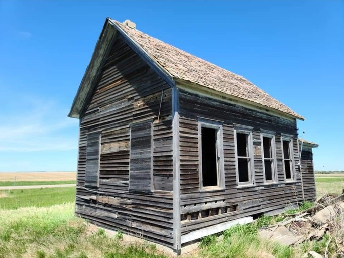 Lebanon, SD, school house