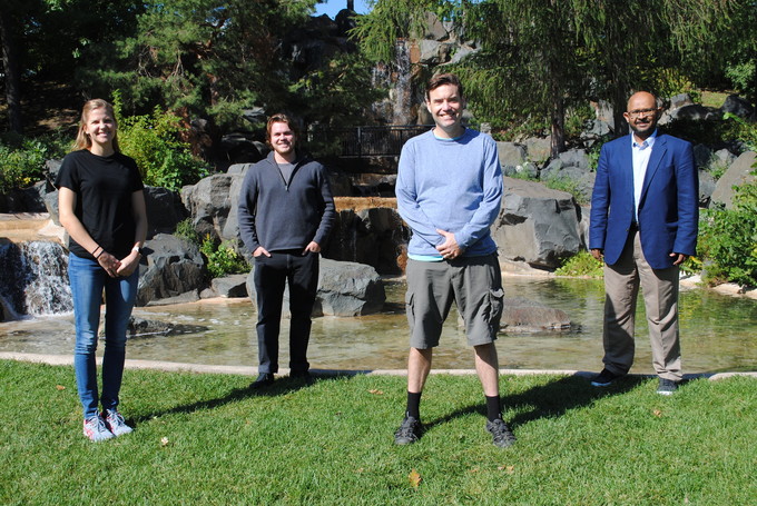 Water Supply Planning staff, from left, Emily Steinweg; Henry McCarthy; Brian Davis; and Ali Elhassen. Not pictured: John Clark and Lanya Ross.