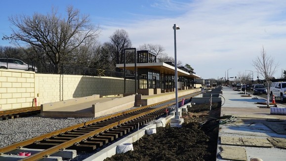 station under construction