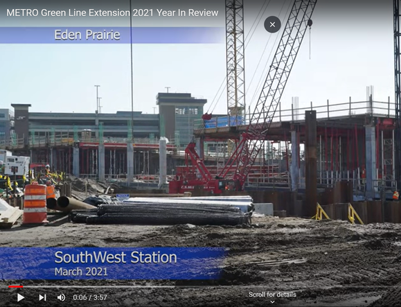 Southwest Station under construction